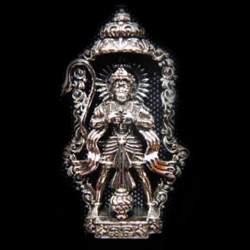 Sterling Silver Hanuman Idol