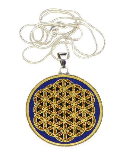 Sacred Geometry :  Flower Of Life Pendant