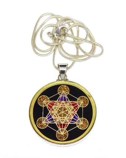 Sacred Geometry :  Metatron's Cube Pendant