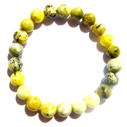 Serpentine  Gemstone Bracelet  
