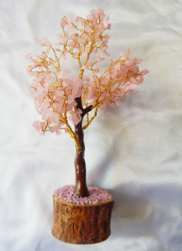 Rose Quartz Tree for Reiki Healing